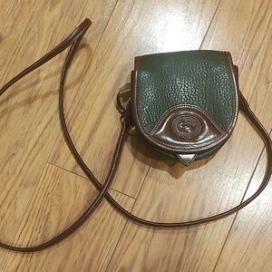 Green and Brown Crossbody/Belt Bag